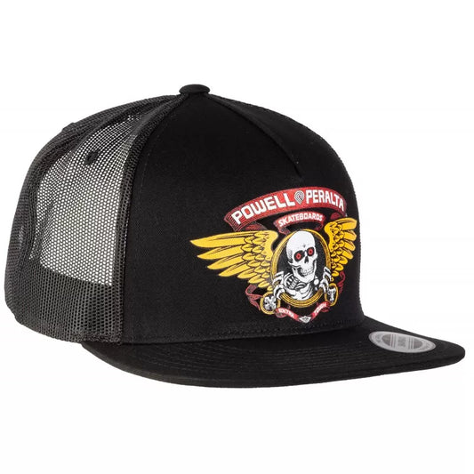 Boné Powell Peralta Winged Ripper Trucker - Black