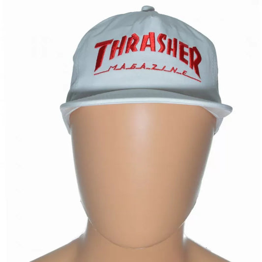 Thrasher Mag Logo Cap - White