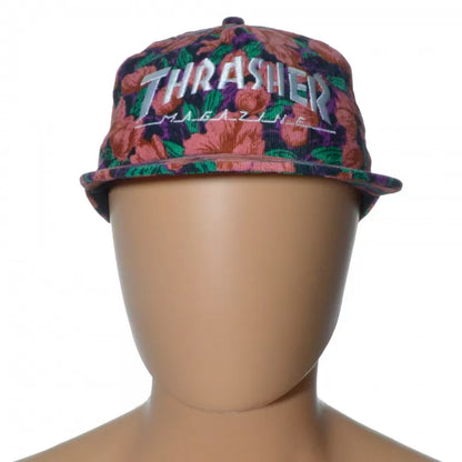 Boné Thrasher Mag Logo - Pink Floral