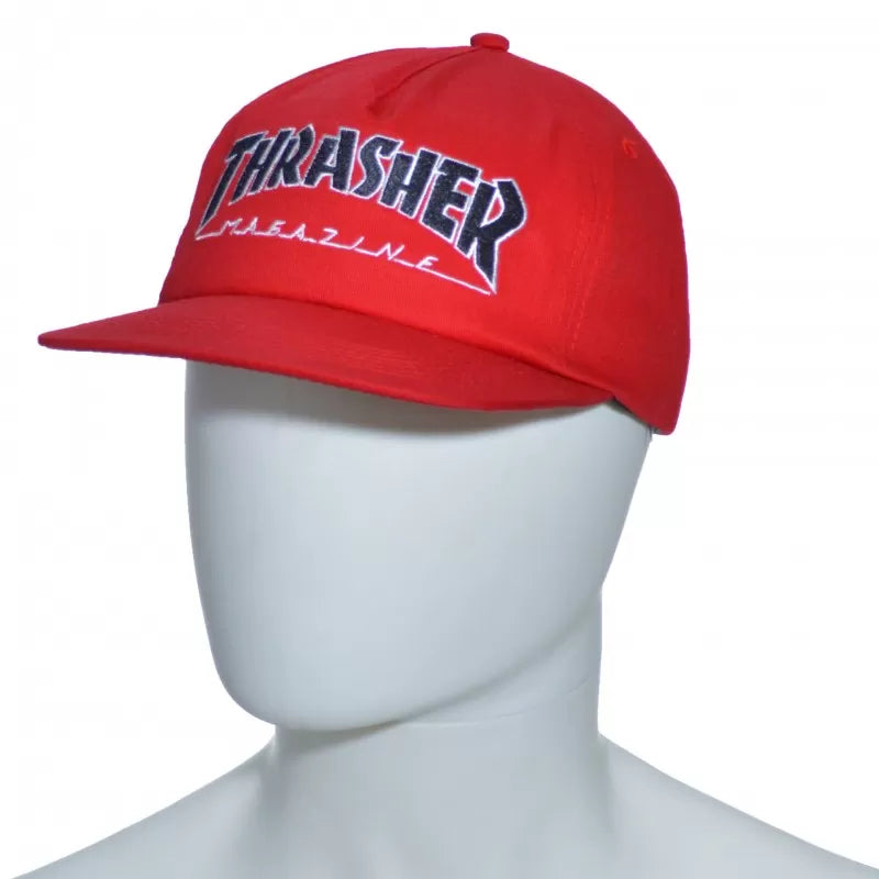 Boné Thrasher Outlined Snapback - Vermelho