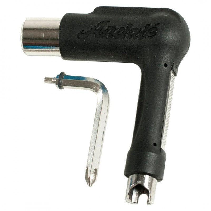 Anofale Andalé Multi Purpose Ratchet Black Skateboard Wrench – NO23 Skateboards