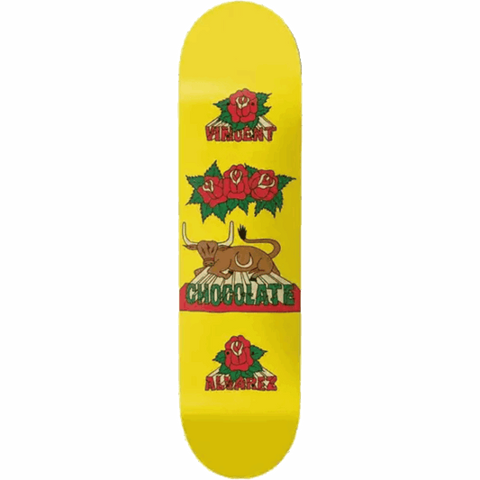 Chocolate Vincent Alvarez Toro Skateboard Deck 8.25"
