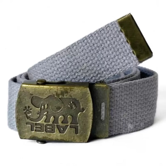 Cinto Black Label Elephant - Grey