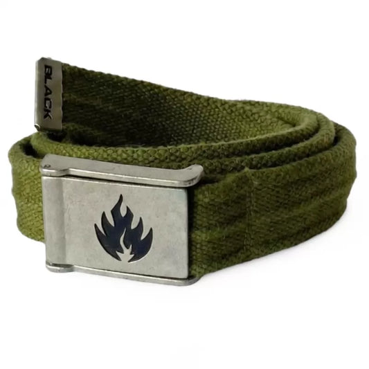 Cinto Black Label Flame - Army Green