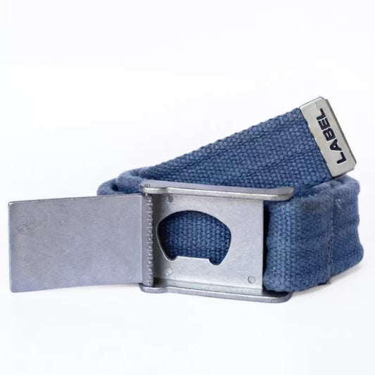 Cinto Black Label Flame - Grey