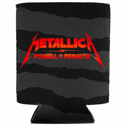 Powell Peralta Metallica Collab Can Cooler - Black