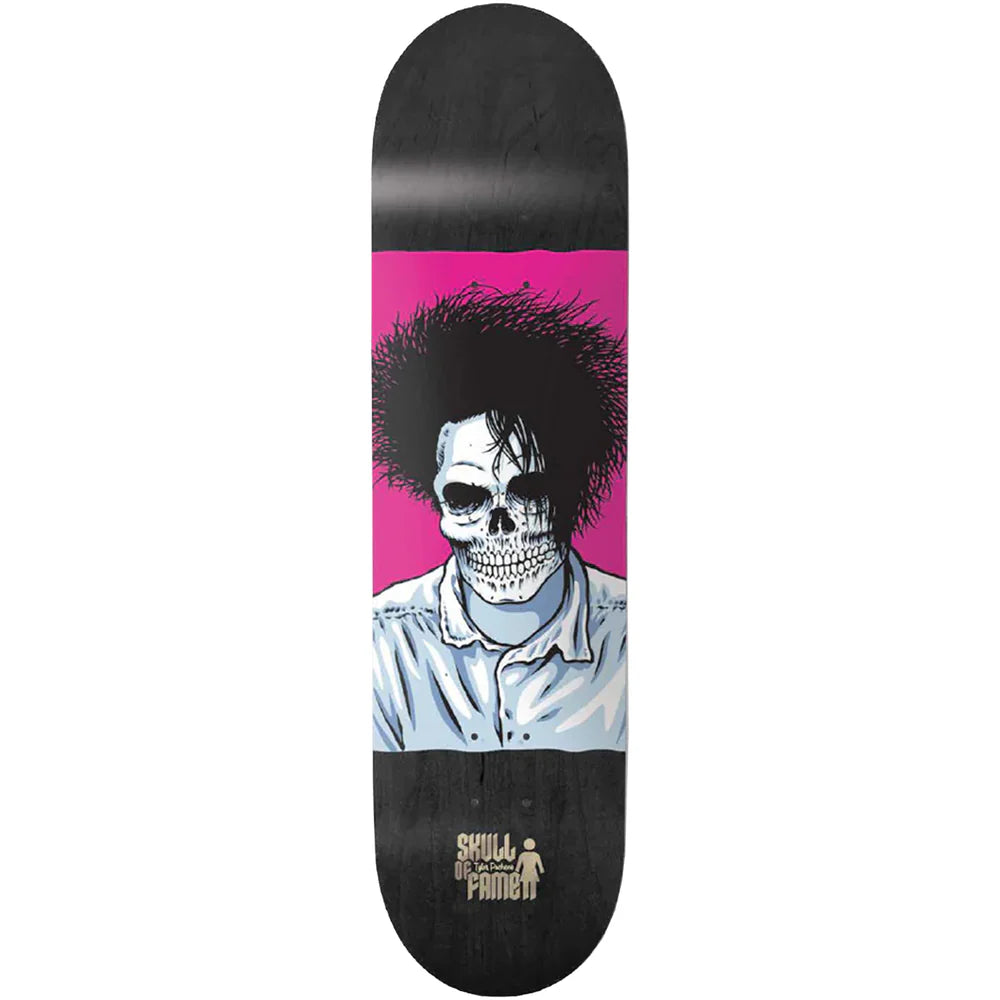 Girl Tyler Pacheco Skull Of Fame Skateboard Deck 8"
