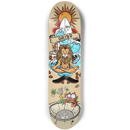 NO23 X Grind Special Edition Skateboard Deck 8,625"