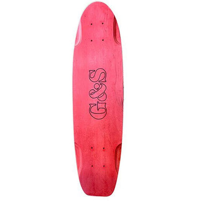 G&S Stacy Peralta Warptail 2 "Square Tail" Red Skateboard Deck 29"