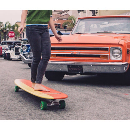 Hamboards Classic Orange Yellow HST Complete Surfskate 74"