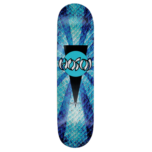 Hosoi Snakeskin Blue Popsicle Skateboard Deck 8.0"