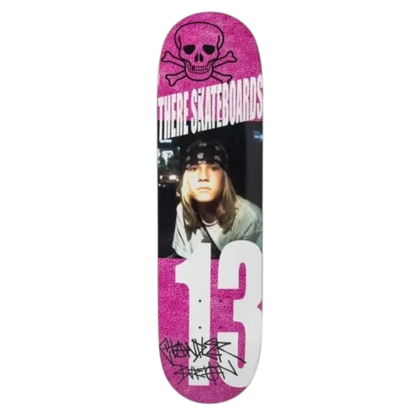 There "13" Chandler Skateboard Deck 8.5"