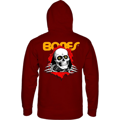 Powell Peralta Sweat Hood Ripper - Maroon