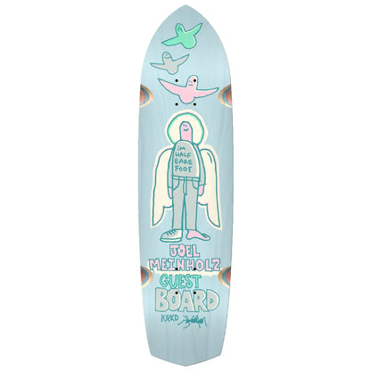 Krooked Joel Meinholz Zig Zagger Skateboard Deck 8.62"