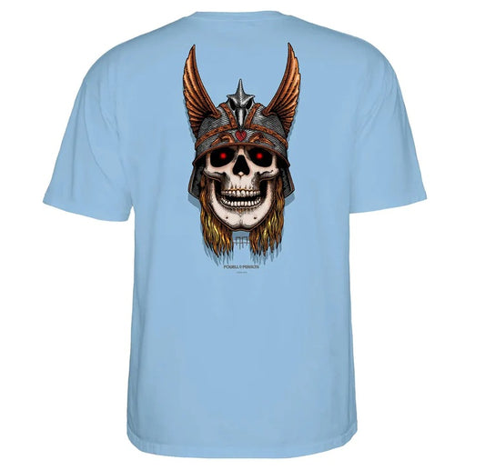 T-Shirt Powell Peralta Andy Anderson Skull Carolina Blue
