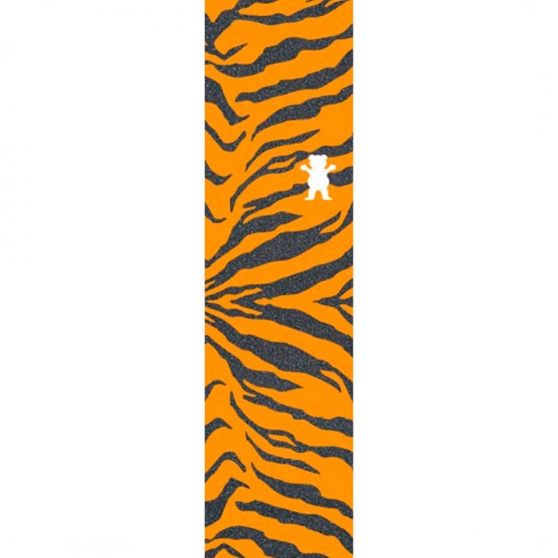 Grizzly Tiger King OG Bear Orange Griptape 9"