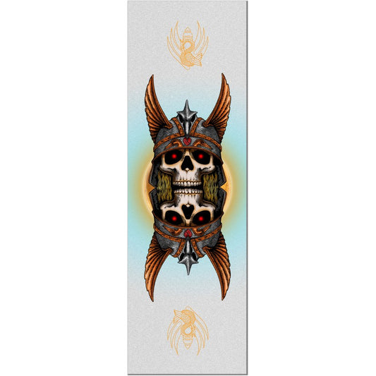 Powell Peralta Andy Anderson Skull Egg Clear Griptape - 10.5"