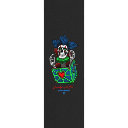  Powell Peralta Chris Hiett Skull Black Griptape