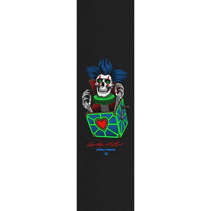  Powell Peralta Chris Hiett Skull Black Griptape