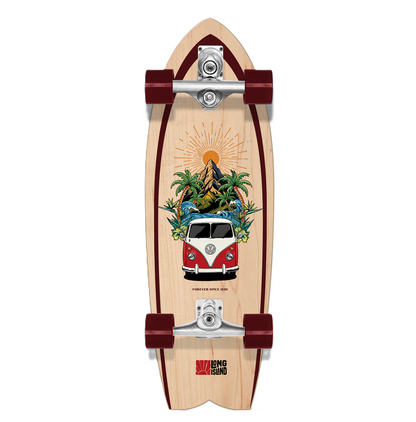 Long Island X Volkswagen California 75th Complete Surfskate 30"