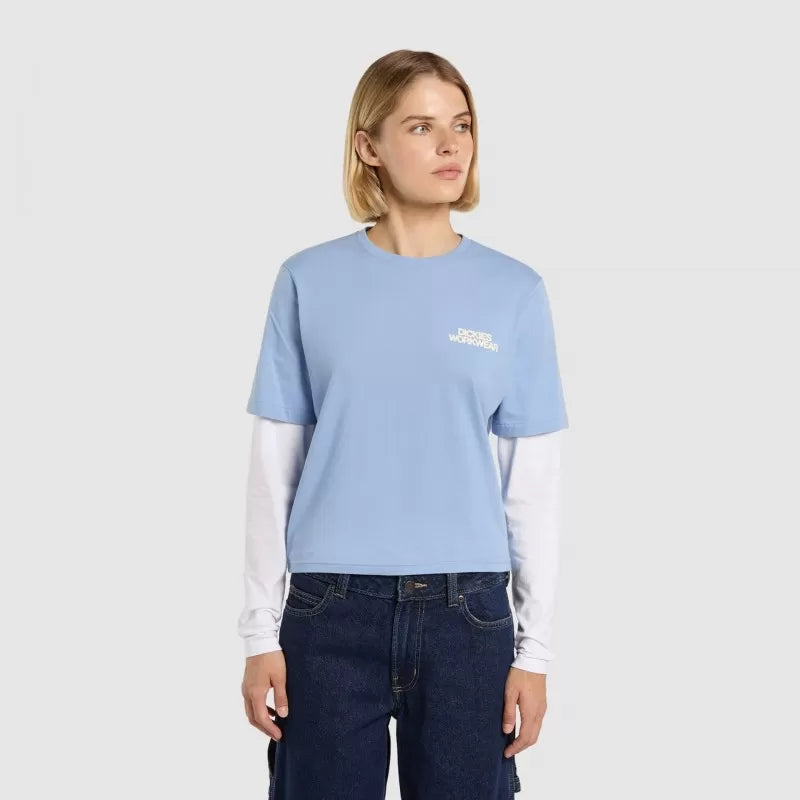 Longsleeve Dickies Torrey 2Fer W Sky