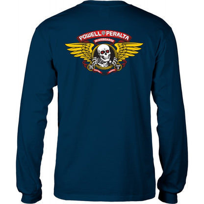 Longsleeve Powell Peralta Winged Ripper - Navy