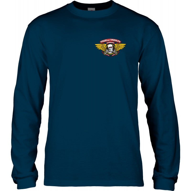 Longsleeve Powell Peralta Winged Ripper - Navy