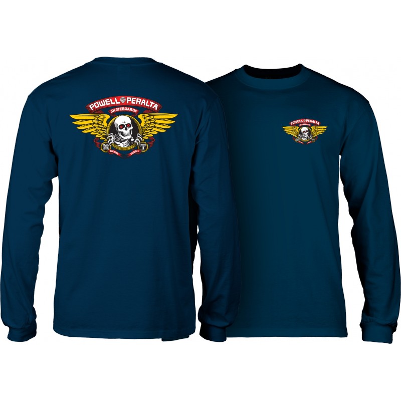 Longsleeve Powell Peralta Winged Ripper - Navy