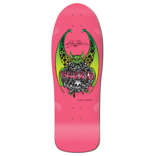 Madrid Beau Brown Pink Skateboard Deck 10 "