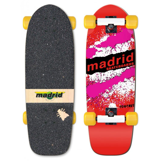 Madrid Marty Explosion Red Complete Skateboard 29,25"