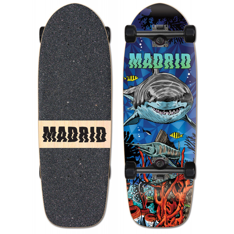 Madrid Combi Emblem Cruiser Skate Complet Madrid Combi Emblem Cruiser Skate Complet