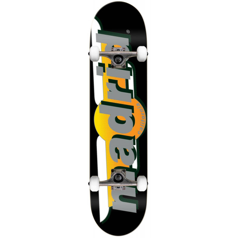 Madrid Street Wings Black Complete Skateboard 8,0"