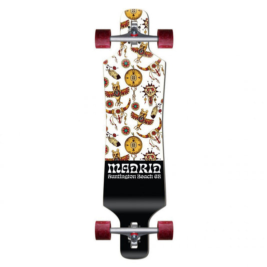 Madrid Totem Drop Through Complete Longboard 39 "