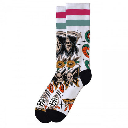 Meias American Socks Death Proof - Mid High