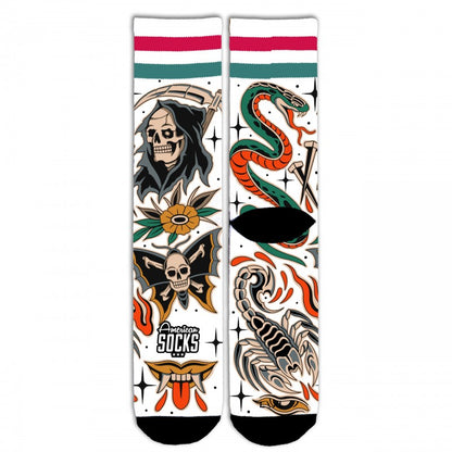 Meias American Socks Death Proof - Mid High