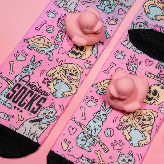 American Socks Pet Revolution Socks - Mid High