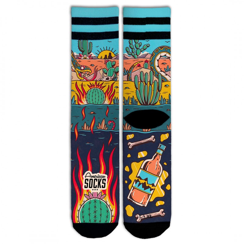 American Socks Rattlesnake Socks - Mid High