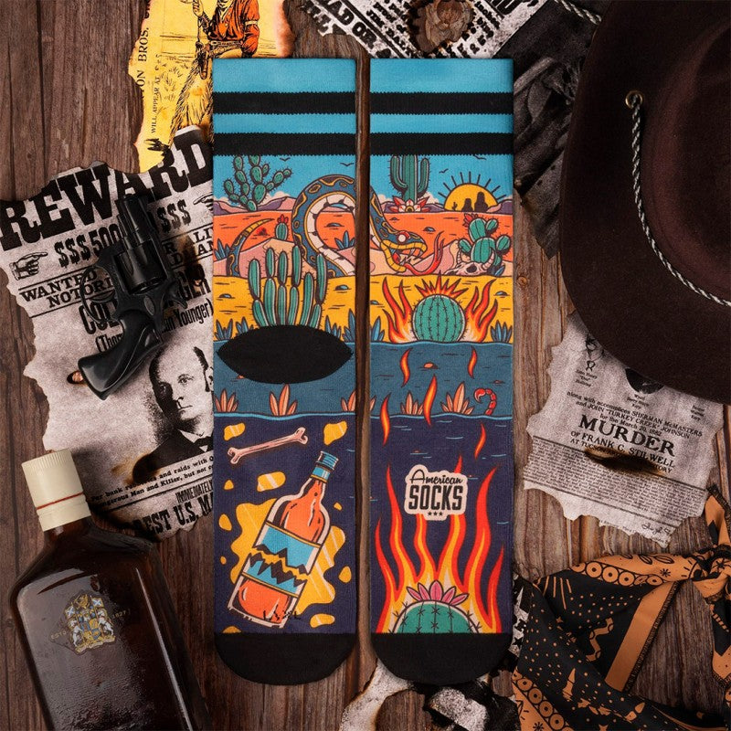 American Socks Rattlesnake Socks - Mid High