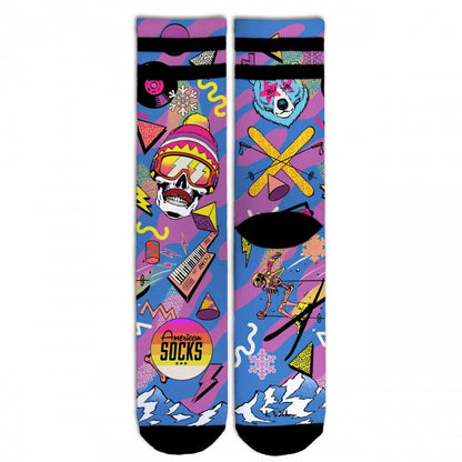 American Socks Retro Blizzard Socks - Mid High