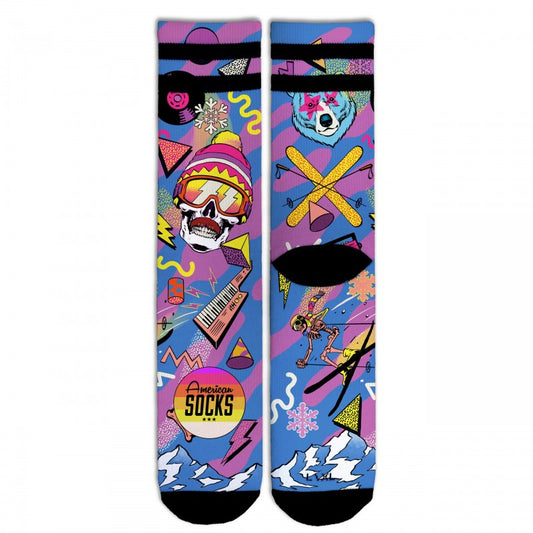 American Socks Retro Blizzard Socks - Mid High