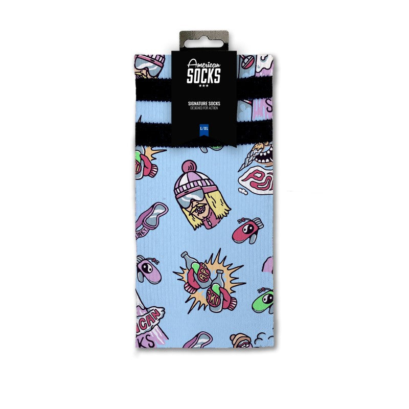 American Socks Slope Dope Socks - Mid High