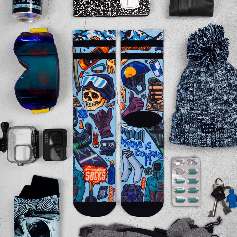 American Socks Snow Ripper Socks - Mid High