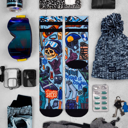 American Socks Snow Ripper Socks - Mid High