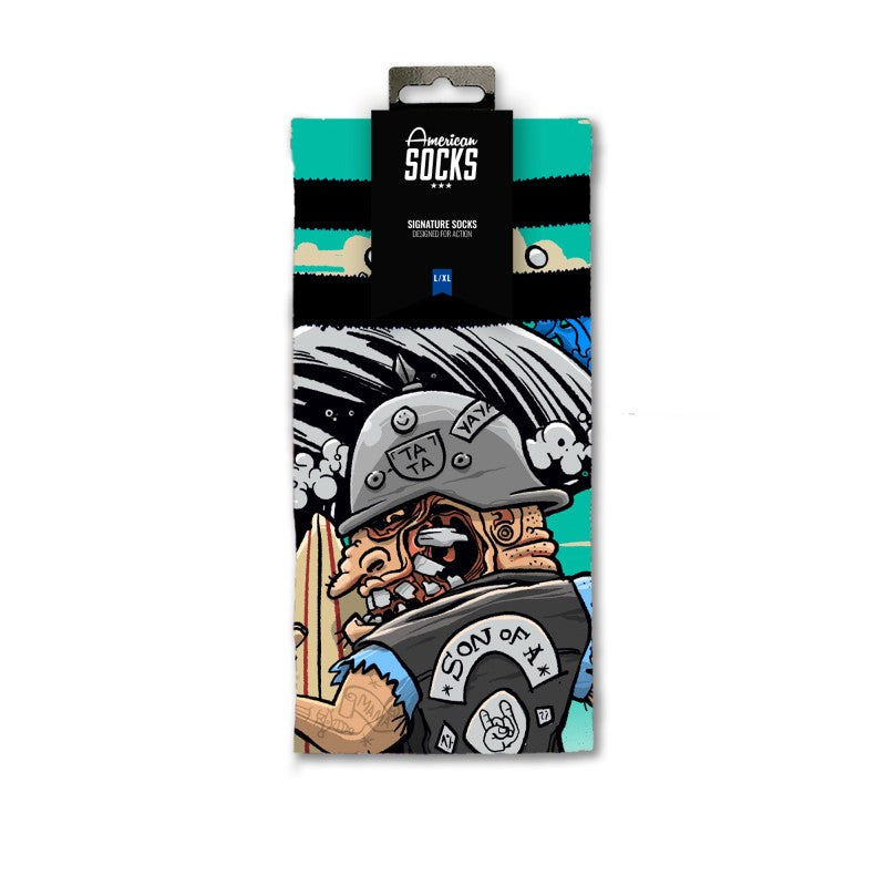 American Socks Son of a Beach Socks - Mid High