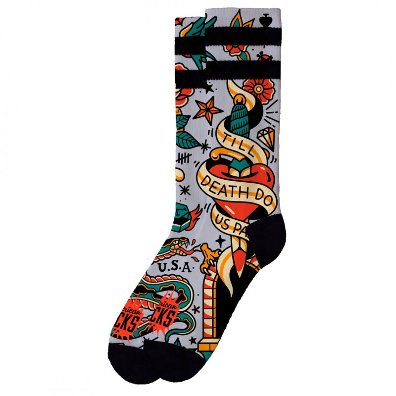 Meias American Socks Till Death Do Us Part - Mid High