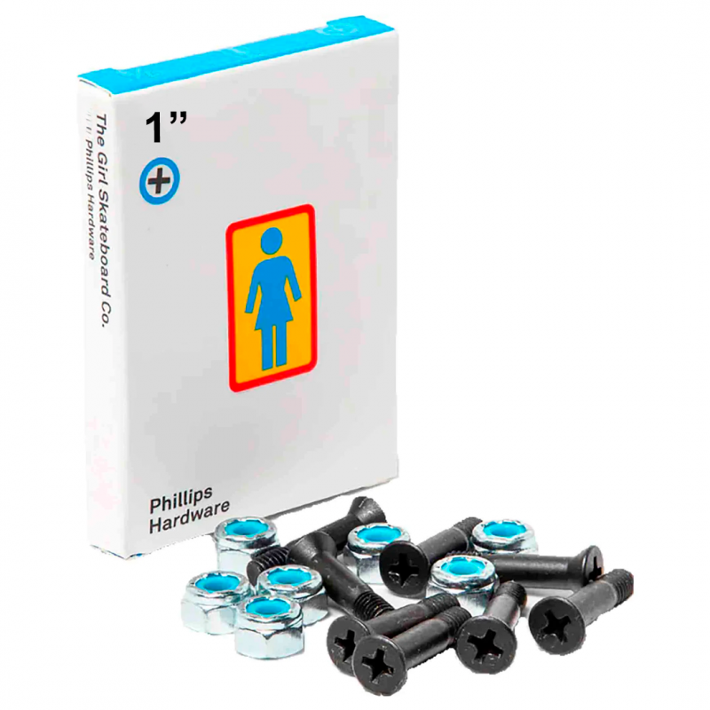 Girl Longneck Phillips Screws - 1.0"