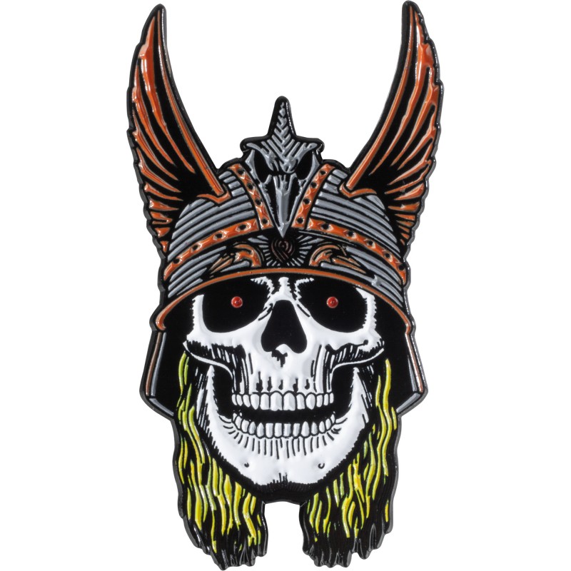 Powell Peralta Andy Anderson Skull Pin - 1.625"