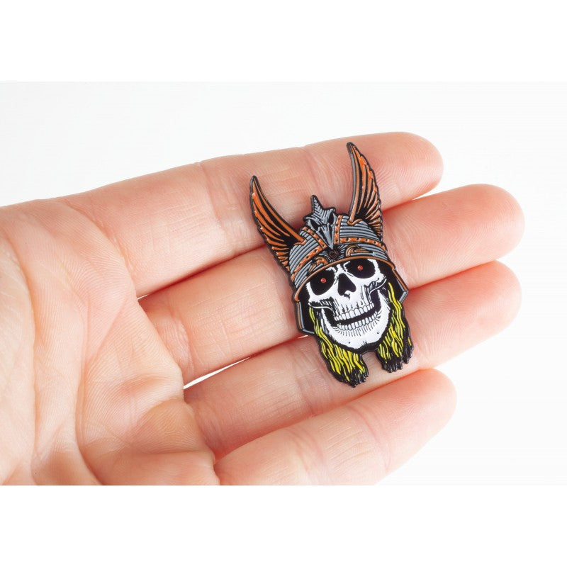 Powell Peralta Andy Anderson Skull Pin - 1.625"