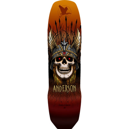 Powell Peralta Andy Anderson Heron '2' 7-Ply Maple Rust Skateboard Deck 8.45"