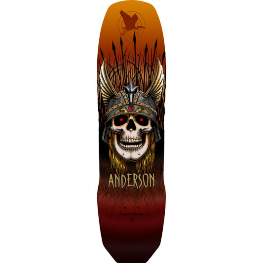 Powell Peralta Andy Anderson Heron '2' 7-Ply Maple Rust Skateboard Deck 8.45"